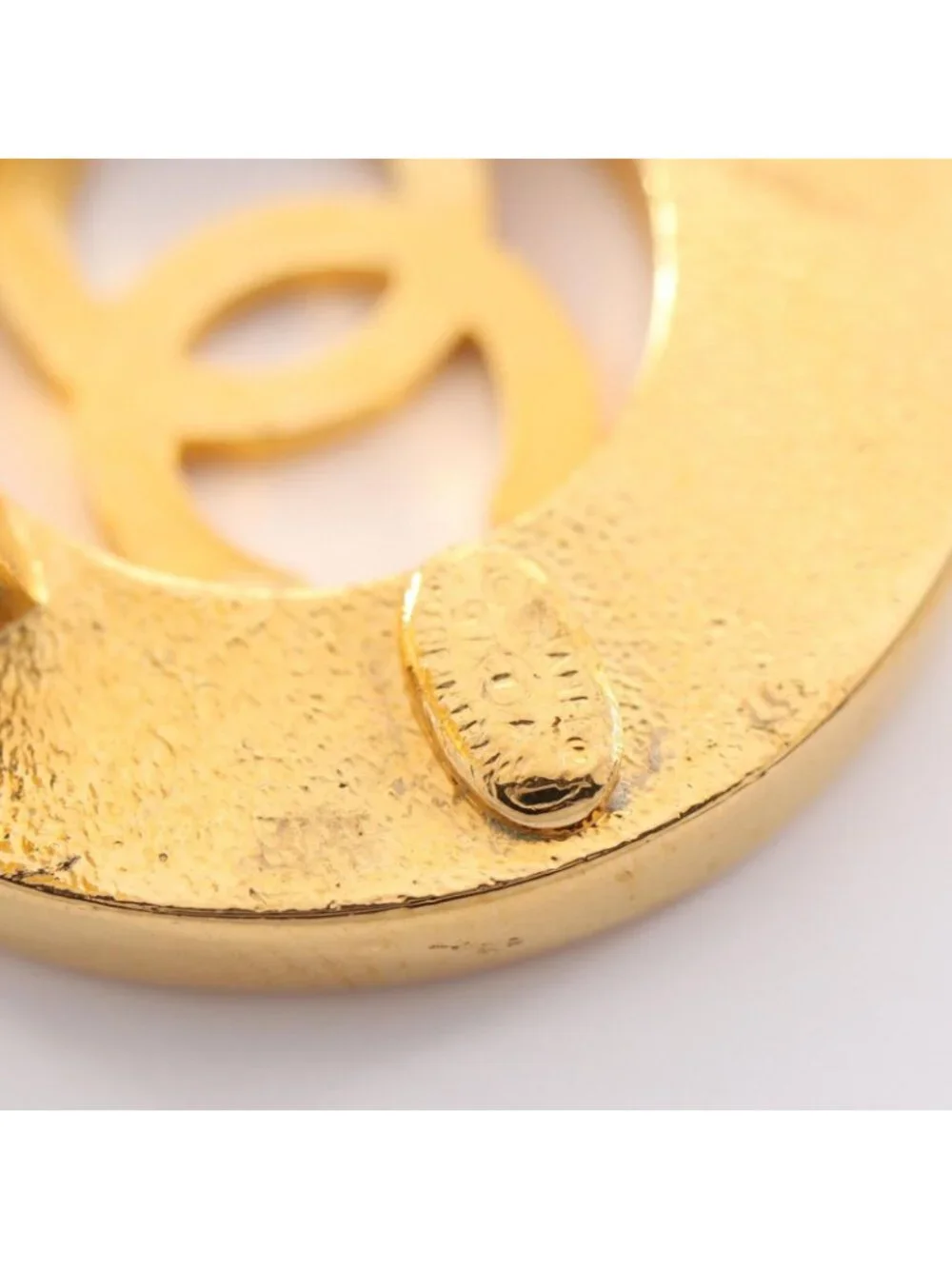 Chanel Earrings CC Logo Circle